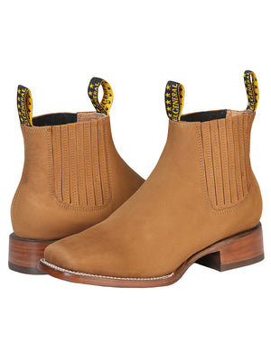 Men's Ankle Boot Leather / "Ankle Boot El General LAB Honey Topo