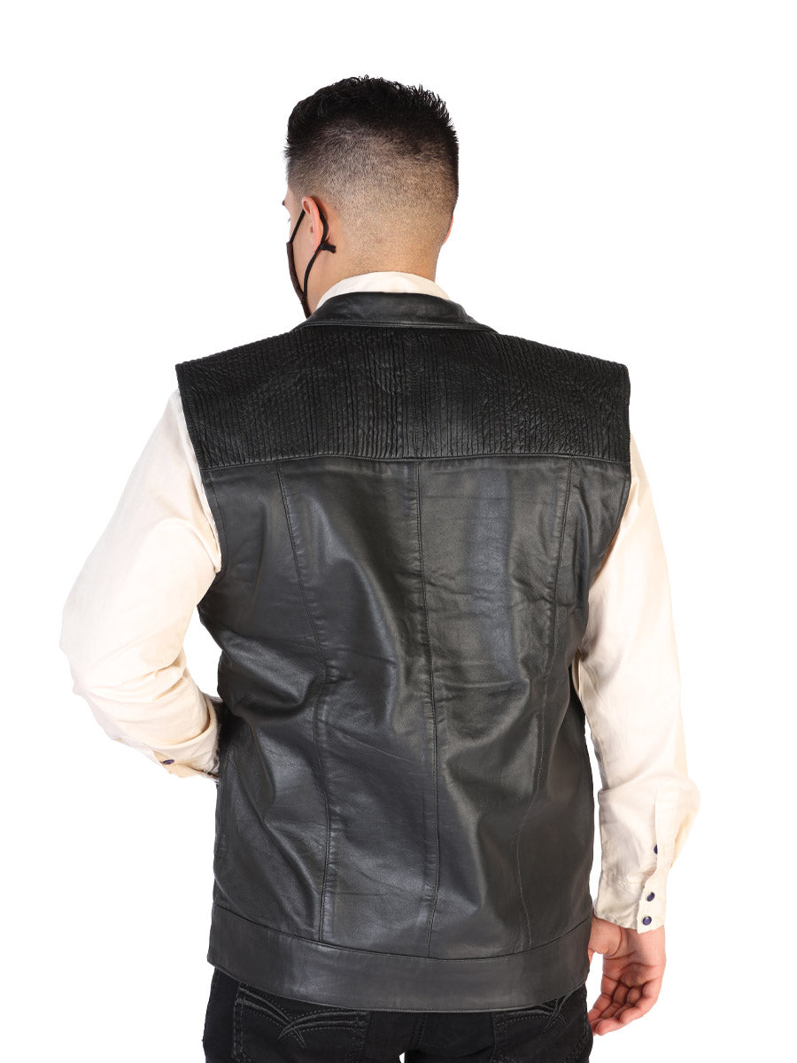 Men's Vest Leather  El General