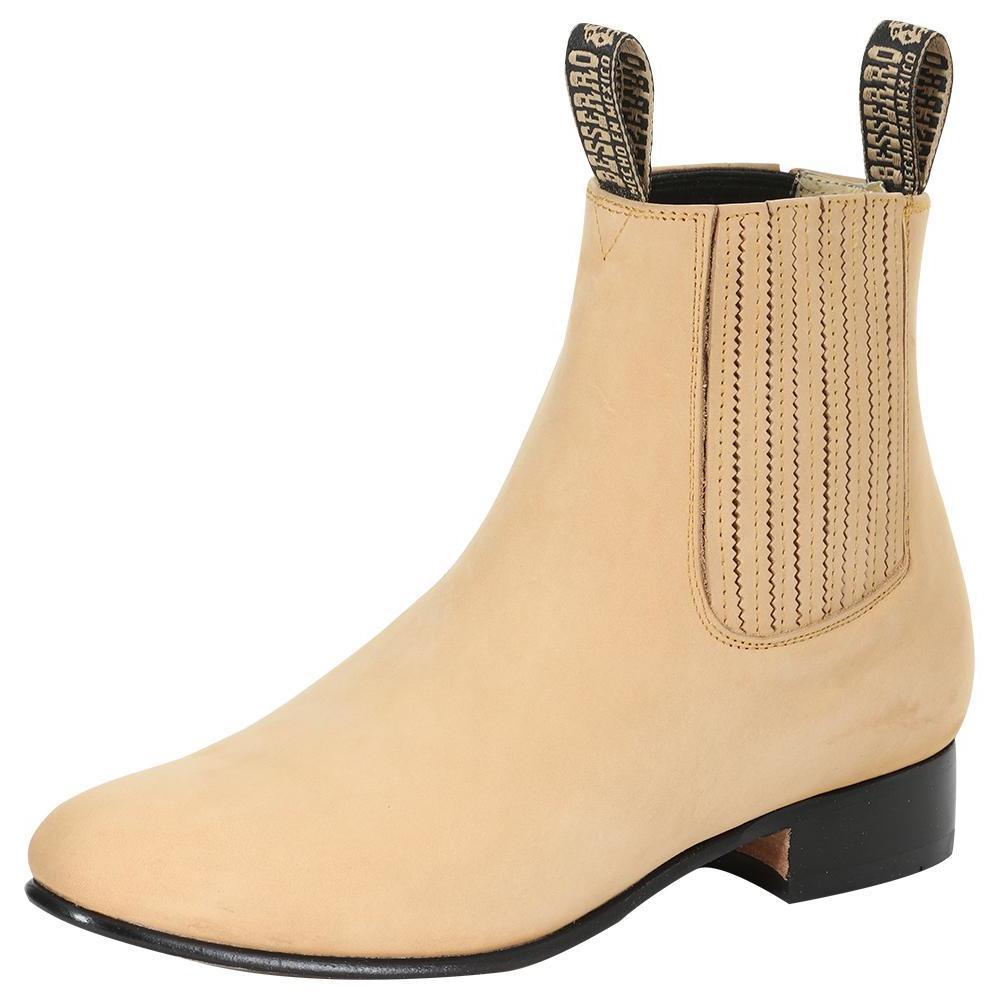 Honey rounded toe men ankle boots