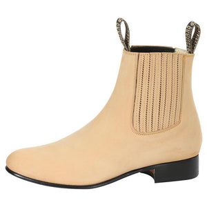 Honey rounded toe men ankle boots