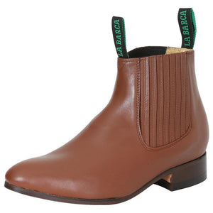 Caoba rounded toe men ankle boots 